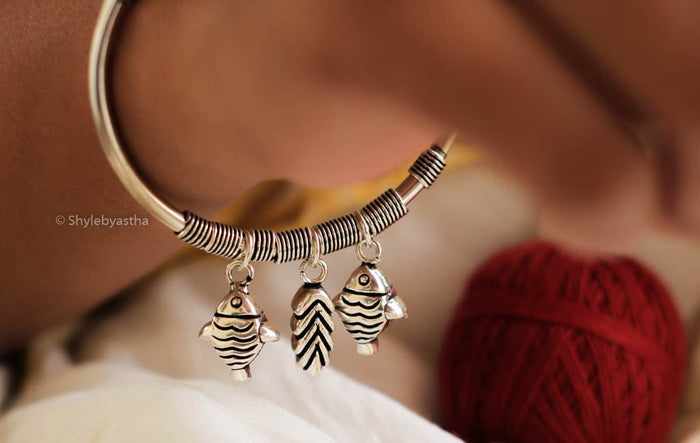 Adya Fish Charm Bracelet