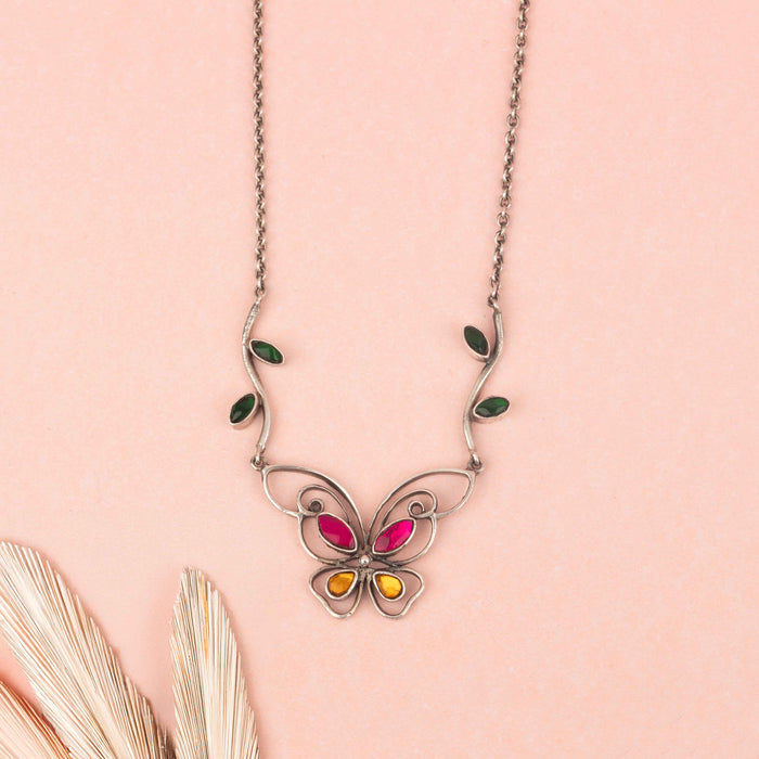 Adya Titli Aur Patti Necklace