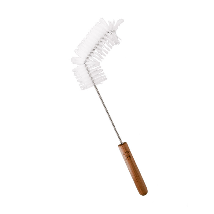 Almond Cow Jug Brush | Long Handle Bottle & Cup Scrubber