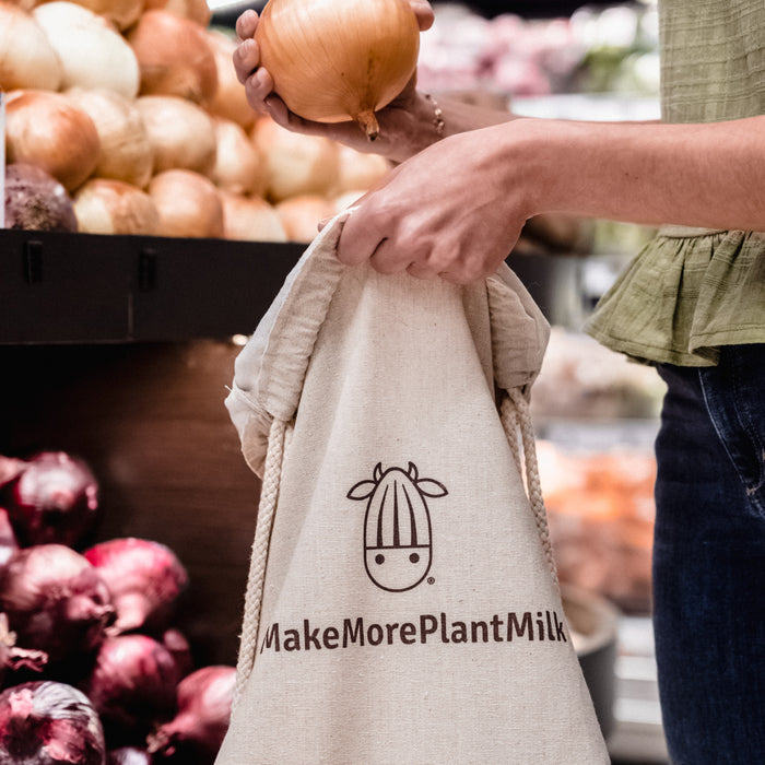 Almond Cow Reusable Storage Bag