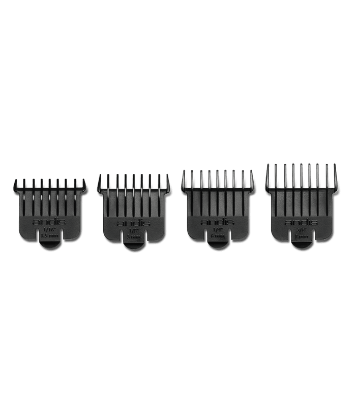 Andis Snap-On Blade Attachment Combs 4-Comb Set