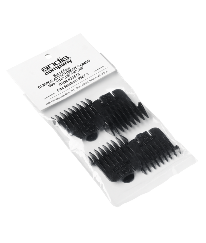 Andis Snap-On Blade Attachment Combs 4-Comb Set