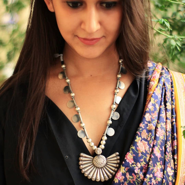 Anvaya Classic Sikka Chakra Necklace