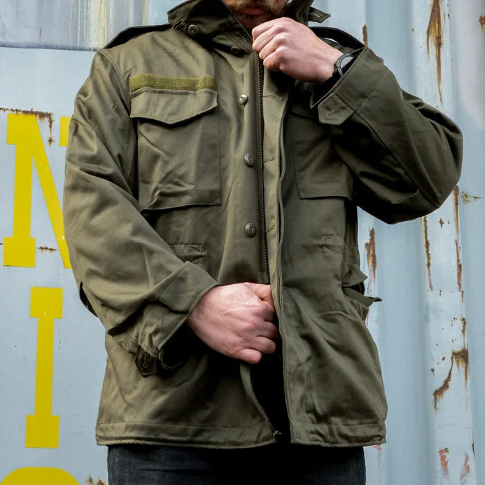 Austrian Army Olive Drab Jacket - Austrian Army Surplus - Field Jackets