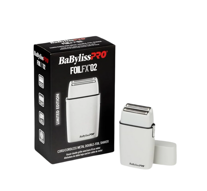 BaBylissPRO® FOILFX02 Limited Edition All-Metal Double-Foil Shaver (Grey)