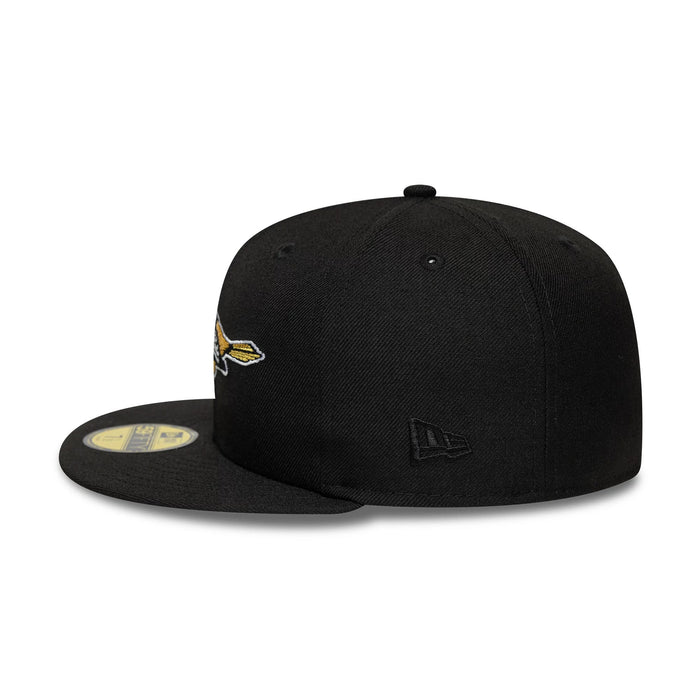 This is a Baltimore Orioles MLB Black 59FIFTY Fitted Cap 6