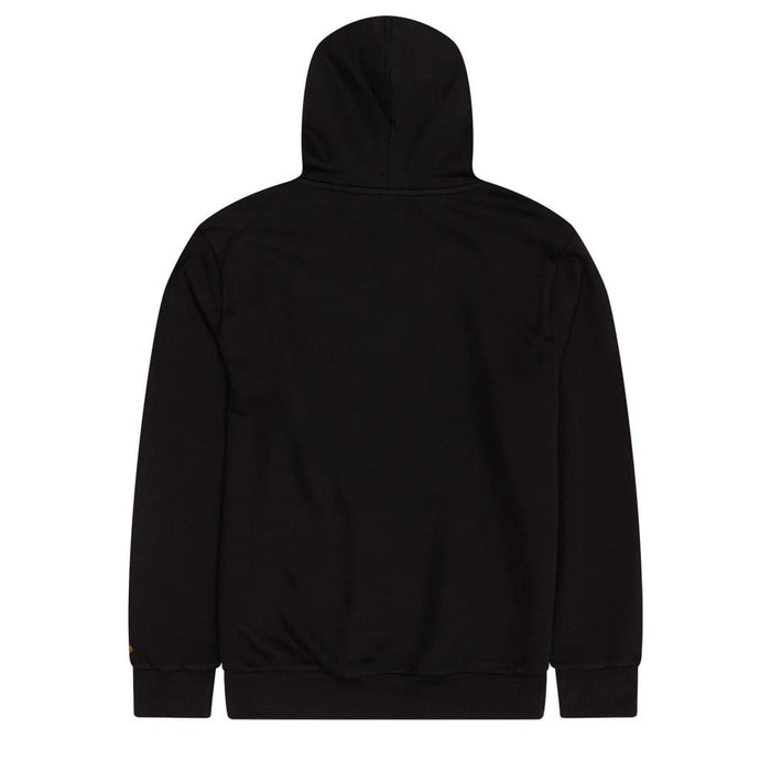 The Male model is wearing Baltimore Orioles MLB Black Pullover Hoodie 2