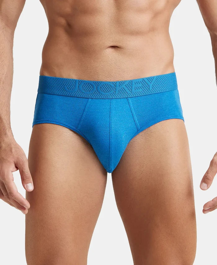Tencel Micro Modal Elastane Solid Trunk with Natural StayFresh Properties - Poseidon-1