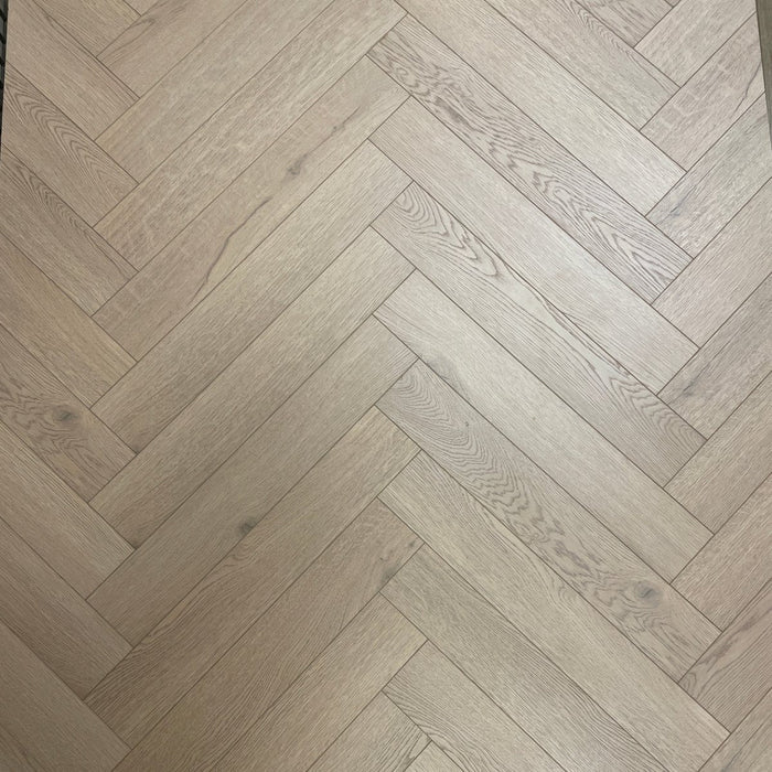 Baum Meadow Oak Herringbone (Laminate Flooring) - Wood Floor Store