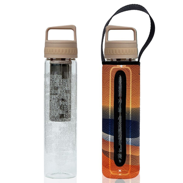 BBBYO Glass Coffee Brew Bottle 750ml - Hum Print