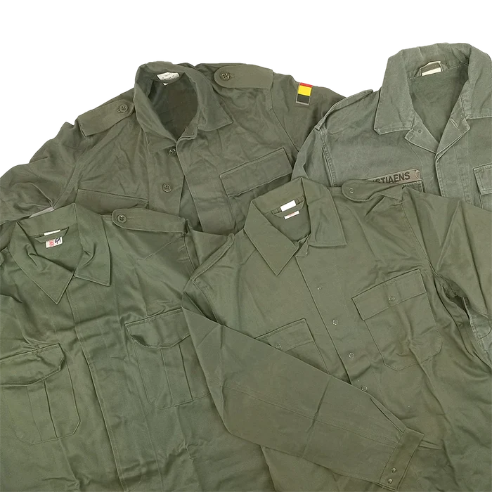 Belgian OD Field Shirt - Belgian Army Surplus - Field Shirts