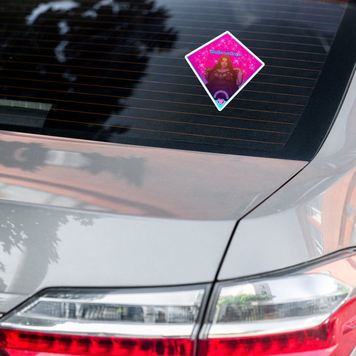 Big Brave Babe x Get Thicker Stickers Collab Sticker – Curvy AF Vinyl Sticker | SSBBW Sticker | Vinyl Decal