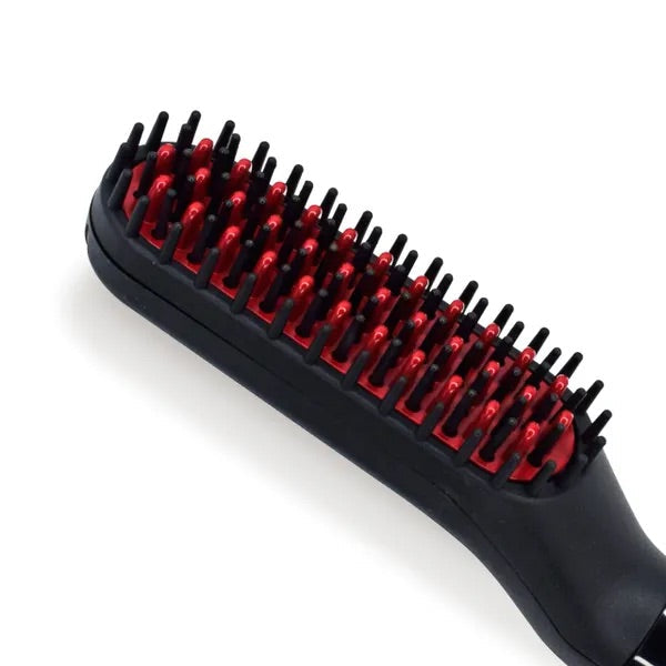 Black Ice Professional Electric Hair & Beard Straightening Brush