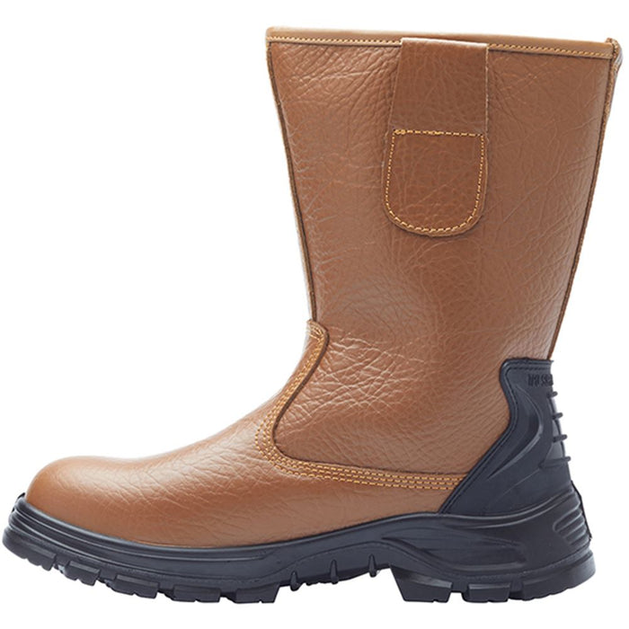 Blackrock SF01 Tan Rigger Safety Boot S1-P SRC