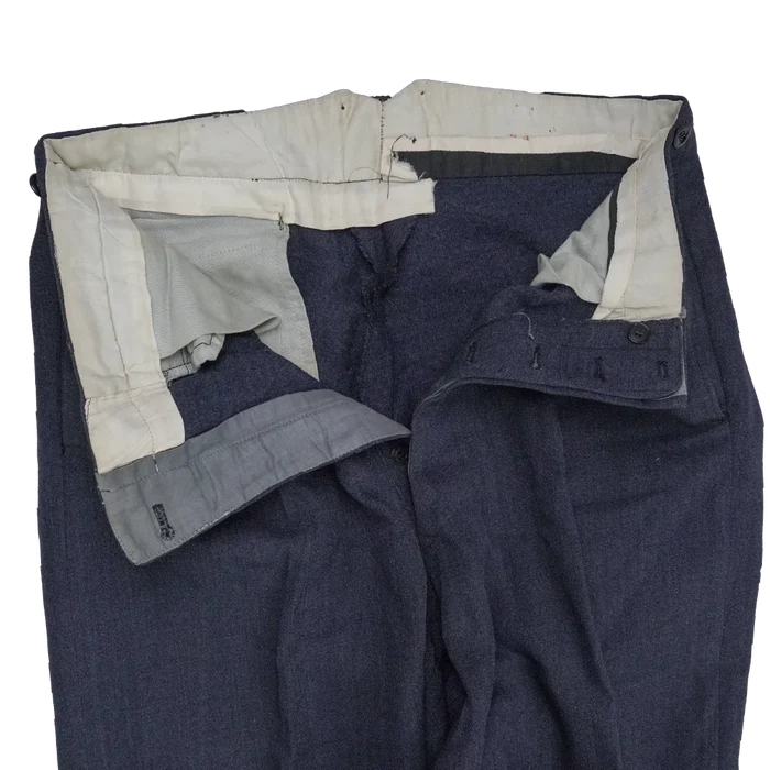 Blue Wool Service Dress Trousers - 84cm, Medium - US Air Force Surplus - Dress Trousers