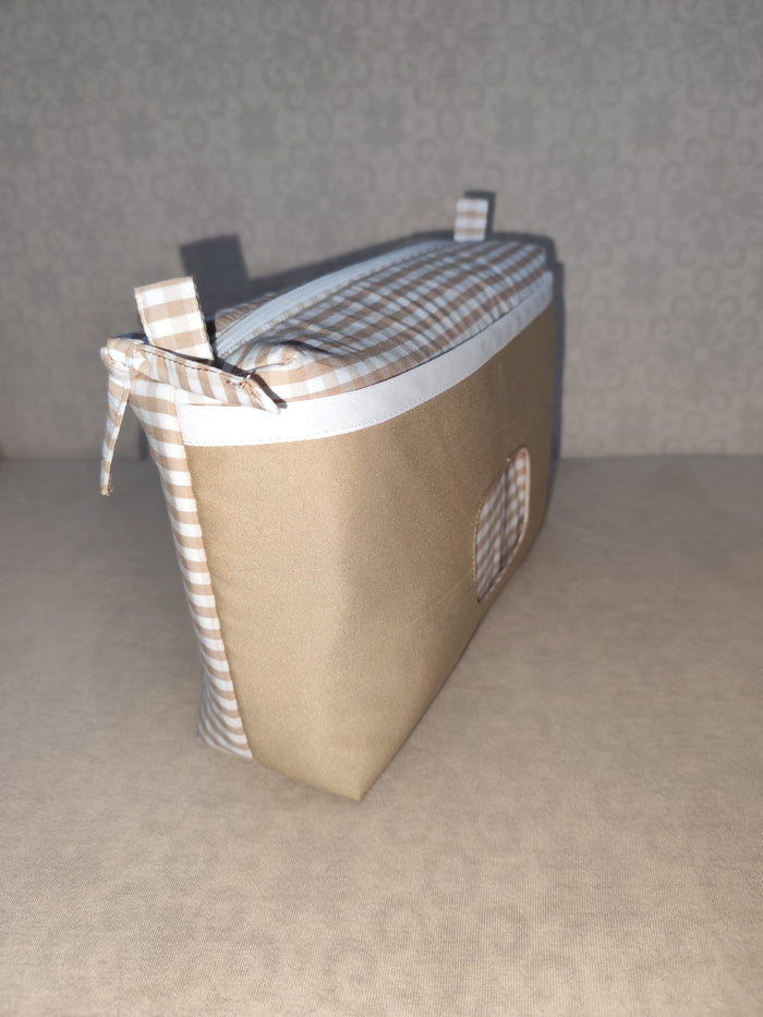 Bolso porta toallitas y pañales - Hecho a mano