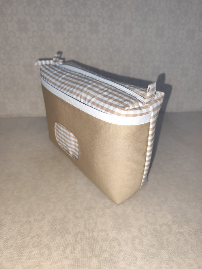 Bolso porta toallitas y pañales - Hecho a mano
