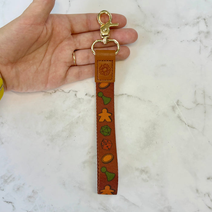 Brown Game Lanyard