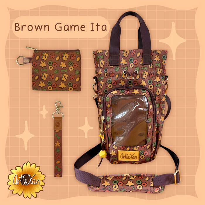 Brown Game Lanyard