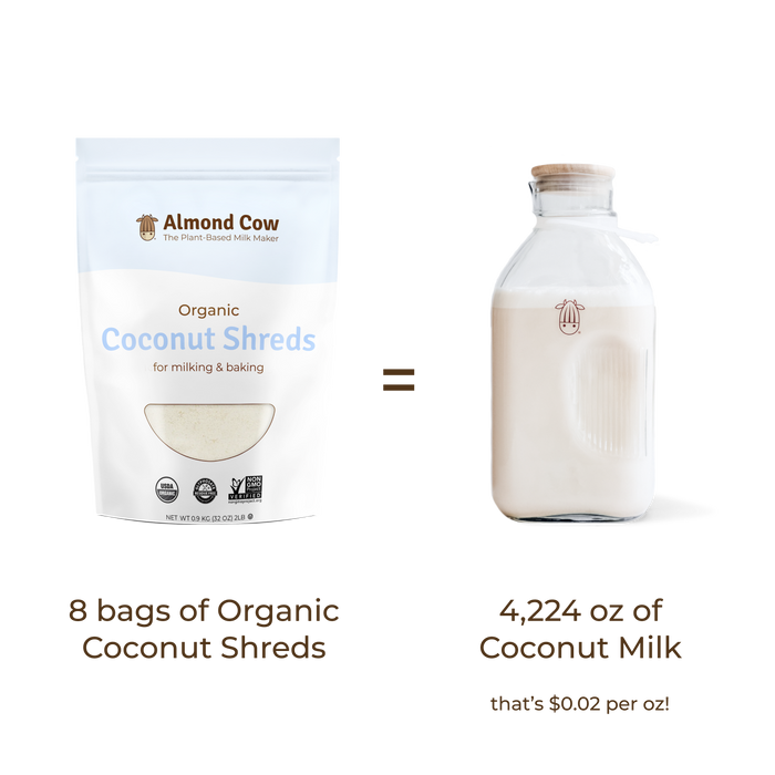 Case of Organic Coconut Shreds - 20 lbs