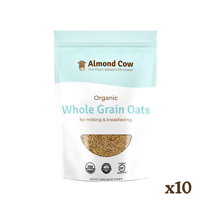 Case of Organic Whole Grain Oats - 30 lbs
