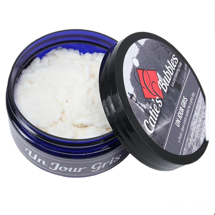 Catie's Bubbles Luxury Shaving Soap - Un Joir Gris