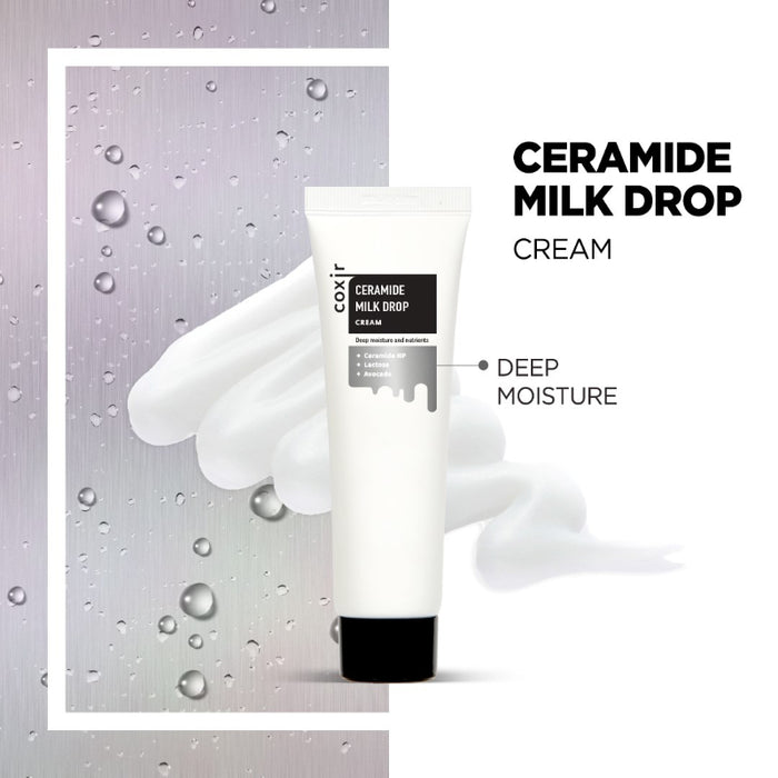 Ceramide Milk Drop Cream - Korean-Skincare