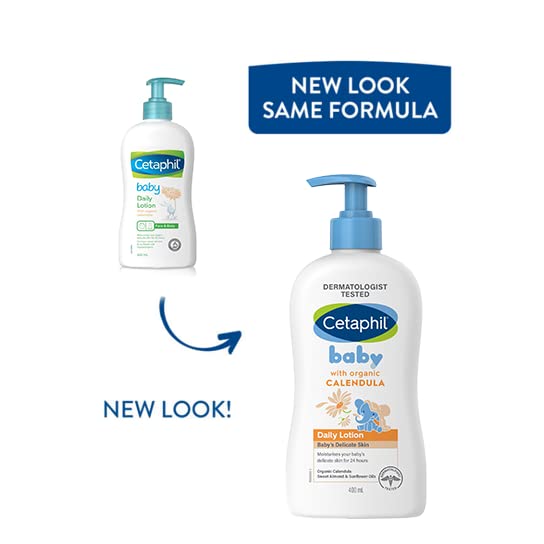 Cetaphil Baby Daily Lotion with Organic Calendula -400ml