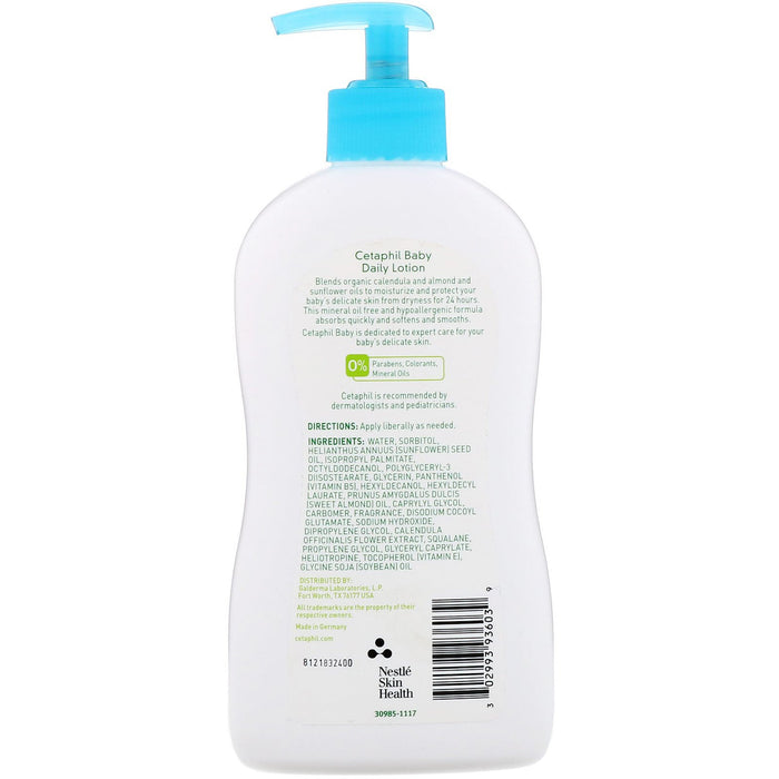 Cetaphil Baby Daily Lotion with Organic Calendula -400ml