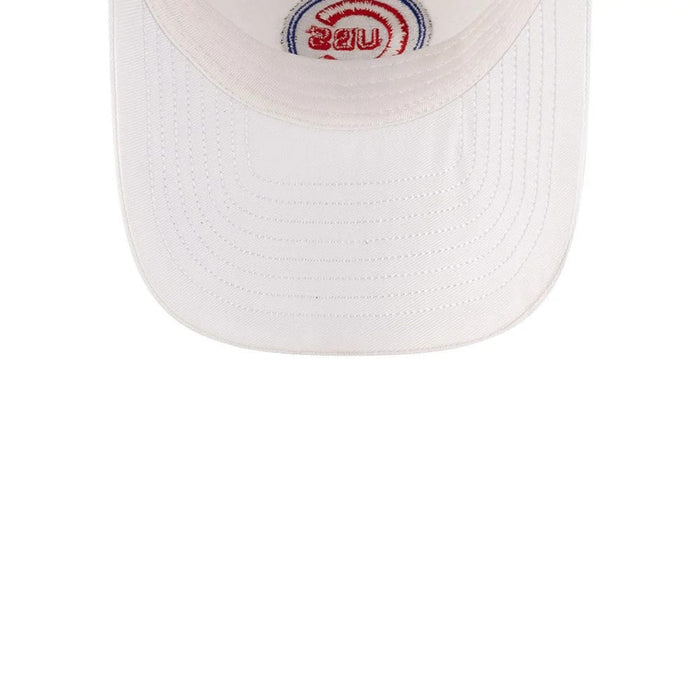 This is a Chicago Cubs Ralph Lauren X MLB Open White 9TWENTY Adjustable Cap 7