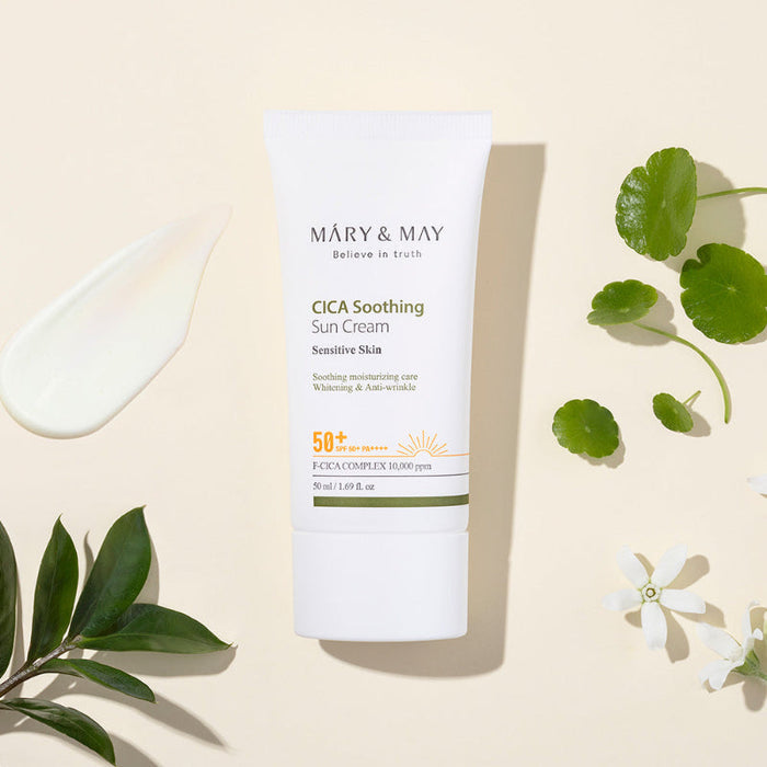 CICA Soothing Sun Cream SPF50+ PA++++ - Korean-Skincare