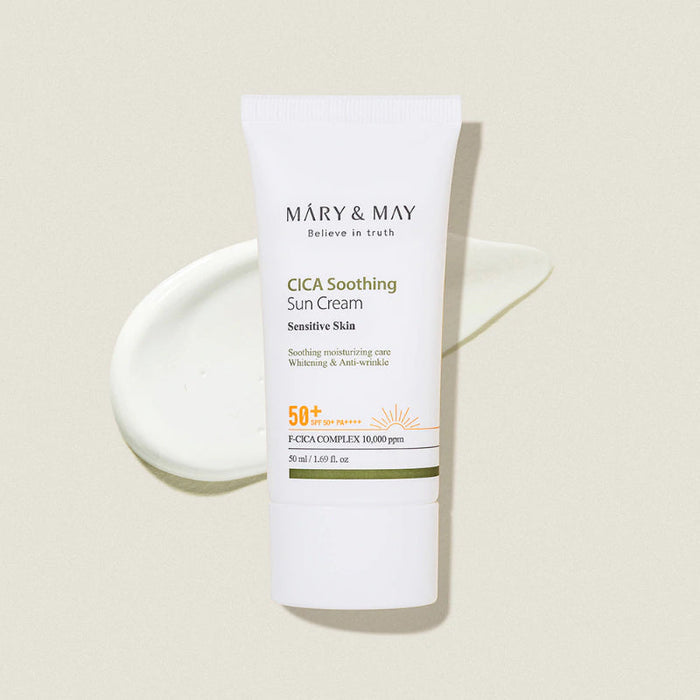 CICA Soothing Sun Cream SPF50+ PA++++ - Korean-Skincare