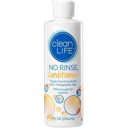 CleanLife No Rinse Conditioner, 8 oz Bottle - 00540-Single - LL Medico