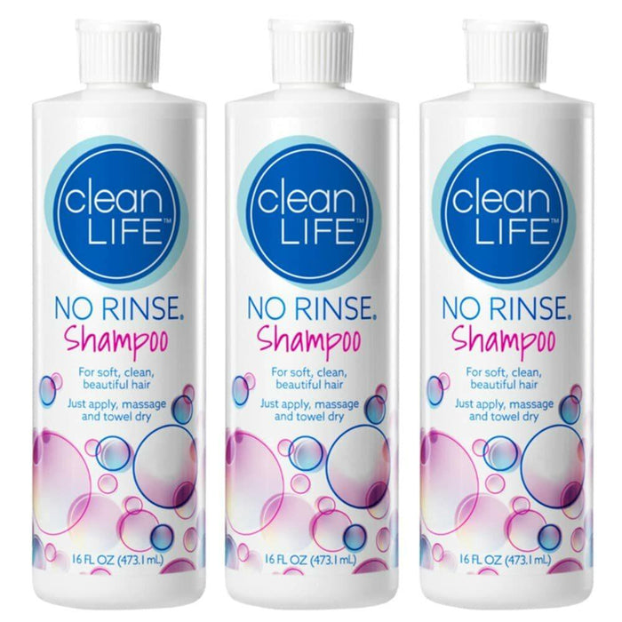 CleanLife No Rinse Shampoo, 16 oz Bottle - 00200-Single - LL Medico