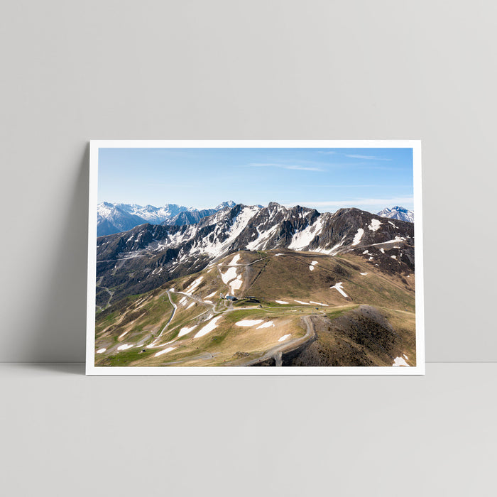 Col du Portet | Dead end - Art Print - Daniel Hughes - Rouleur