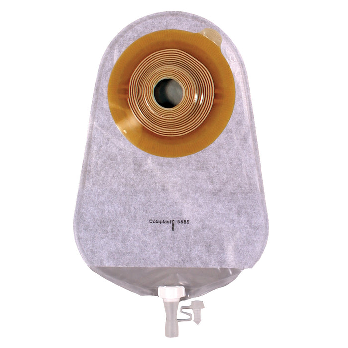Coloplast Assura Deep Convex One-Piece Urostomy Pouch, Transparent, 10 3/4" Length, Box of 10 - 12996 - LL Medico