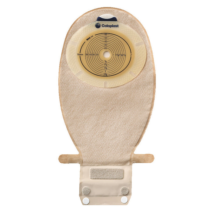 Coloplast SenSura EasiClose One-Piece Ostomy Pouch, Maxi Flat, Transparent, Drainable, Pre-Cut, 11 1/2" Length - 15522 - LL Medico