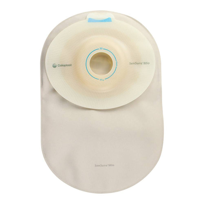 Coloplast SenSura Mio Convex One-Piece Closed End Ostomy Pouch, Opaque, Maxi Soft Convex, 1 1/8" Stoma, 8 1/4" Length, Box of 10 - 16311 - LL Medico