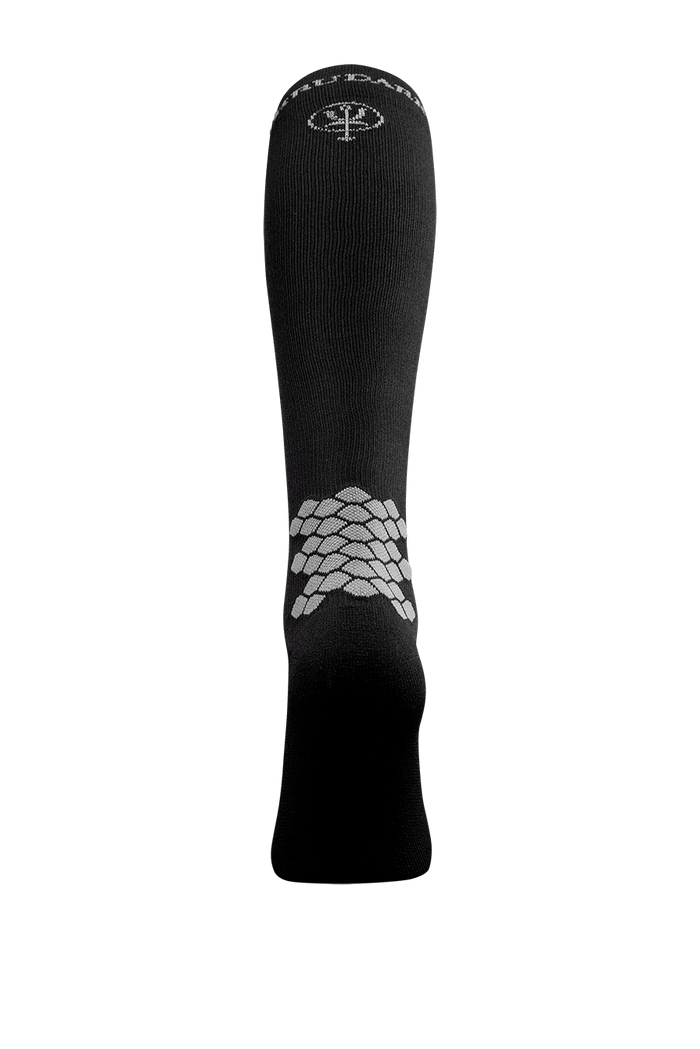SM Cut of Out Compression Socks In Obsidian Black  (GM)