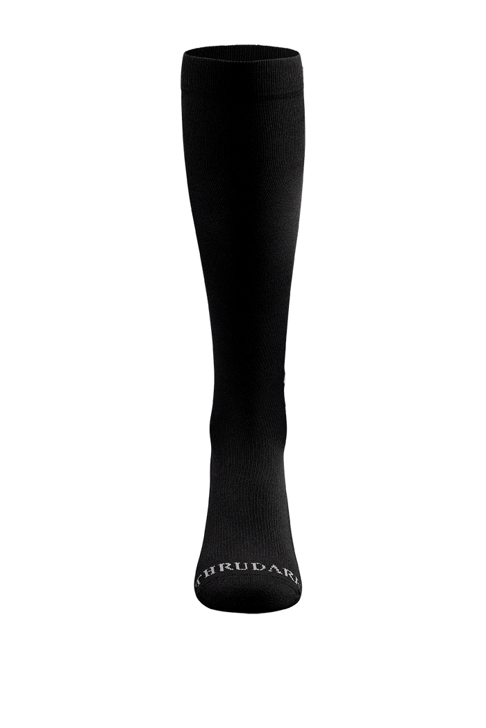 SM Cut of Out Compression Socks In Obsidian Black  (GM)