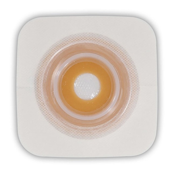 ConvaTec Sur-Fit Natura Stomahesive Skin Barrier, Tan Tape Collar, Cut-to-Fit up to 1 1/4", 45mm Flange, 4" x 4" - 125264 - LL Medico