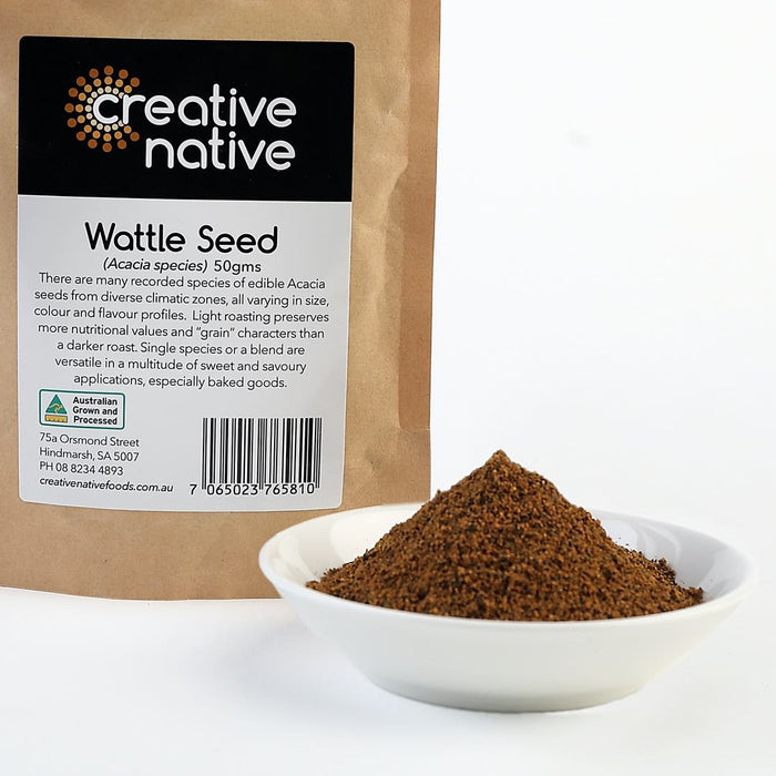 Creative Native Wattleseed Roasted & Ground 50g