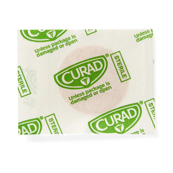 Curad Plastic Spot Adhesive Bandages, 4-Sided Seal, 7/8" (100 Count) - NON25501 - LL Medico