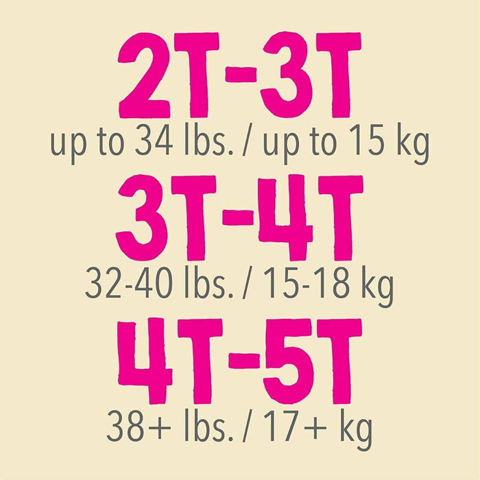 Cutie Training Pants, Girls, 4T/5T - CR9008-Pack - LL Medico