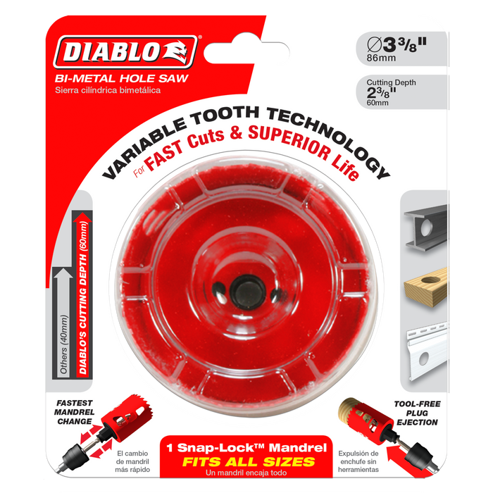 3-3/8 in. Hole Saw