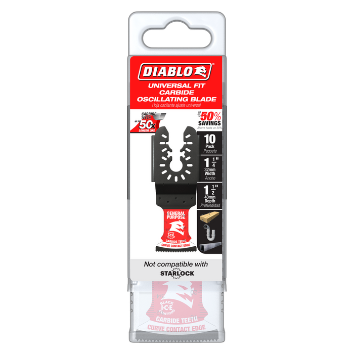 Diablo Carbide Oscillating Blades for General Purpose Cuts