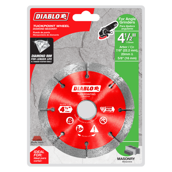 Diablo Diamond Tuck Point Blade for Masonry