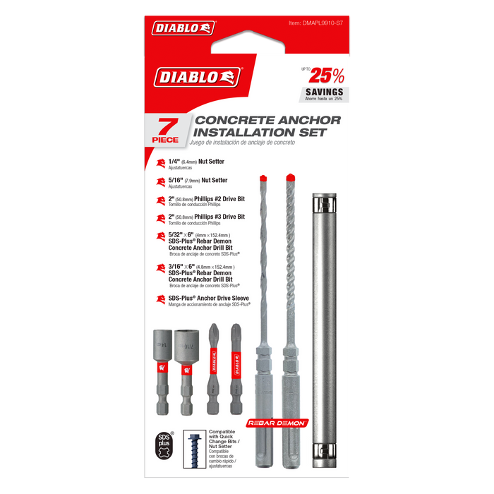 Diablo SDS-Plus Sets