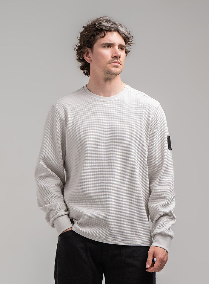 DISSIDENT WAFFLE LONG SLEEVE T-SHIRT