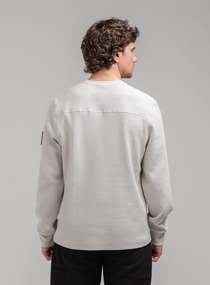 DISSIDENT WAFFLE LONG SLEEVE T-SHIRT